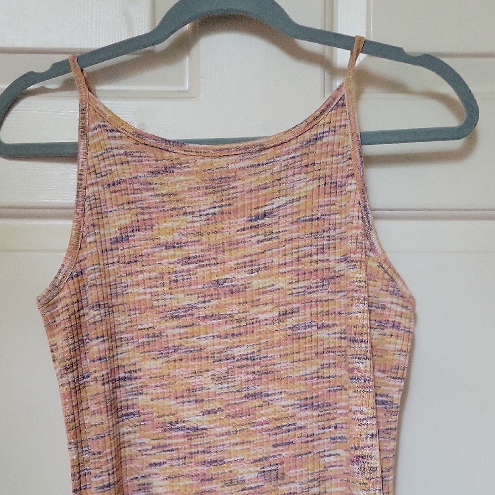 Maurices Multi Color 24/7 Halter Midi Dress - Picture 4 of 7